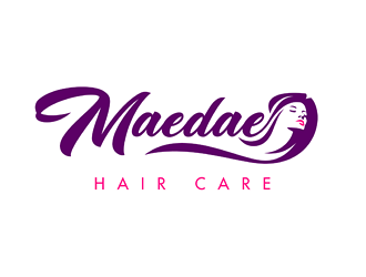 Maedae Hair Care logo design by VhienceFX