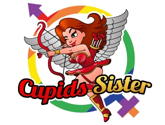Cupids Sister logo design by Suvendu