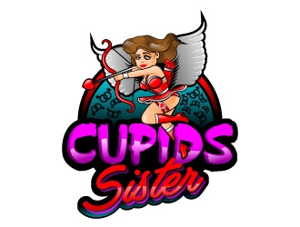Cupids Sister logo design by Suvendu
