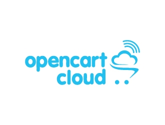OpenCart Cloud logo design by iamjason