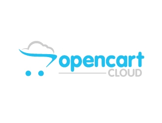 OpenCart Cloud logo design by jaize