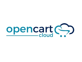 OpenCart Cloud logo design by gilkkj