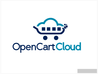 OpenCart Cloud logo design by spikesolo