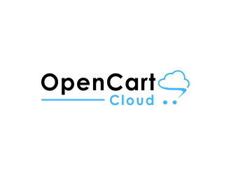OpenCart Cloud logo design by bismillah