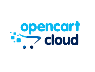 OpenCart Cloud logo design by BeDesign