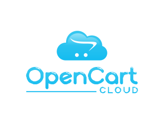 OpenCart Cloud logo design by done