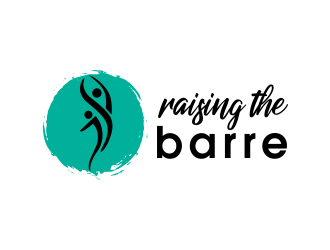 Raising the Barre logo design by JessicaLopes
