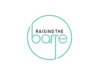 Raising the Barre logo design by ekitessar