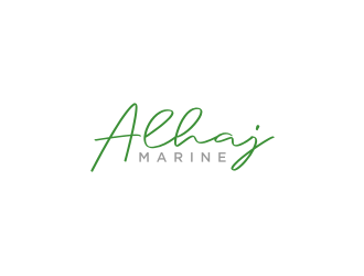 AlHaj Marine logo design by bricton