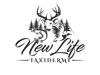 New Life Taxidermy logo design by 3Dlogos