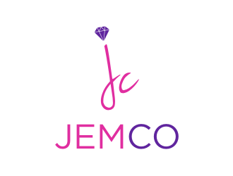 Logo: JemCo short for The Jem Code logo design by puthreeone