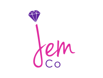Logo: JemCo short for The Jem Code logo design by puthreeone