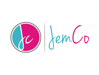 Logo: JemCo short for The Jem Code logo design by Sheilla