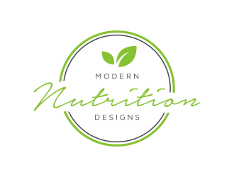 Modern Nutrition Designs logo design by scolessi
