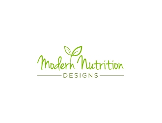 Modern Nutrition Designs logo design by my!dea