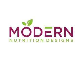 Modern Nutrition Designs logo design by scolessi