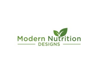 Modern Nutrition Designs logo design by logitec