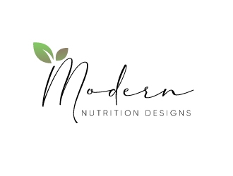Modern Nutrition Designs logo design by nexgen