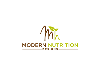 Modern Nutrition Designs logo design by bricton