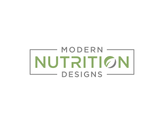 Modern Nutrition Designs logo design by haidar