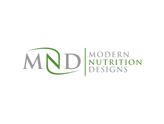 Modern Nutrition Designs logo design by bricton