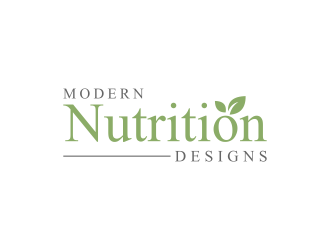 Modern Nutrition Designs logo design by haidar