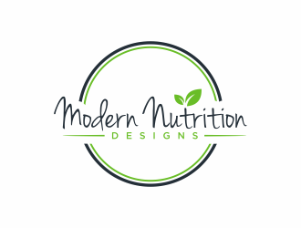Modern Nutrition Designs logo design by scolessi