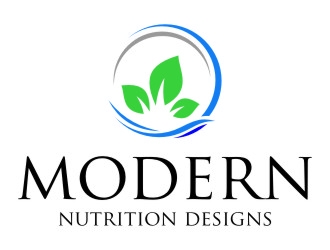 Modern Nutrition Designs logo design by jetzu
