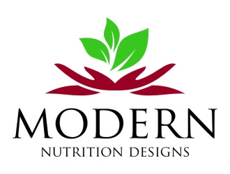 Modern Nutrition Designs logo design by jetzu