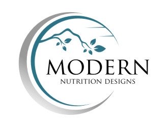 Modern Nutrition Designs logo design by jetzu