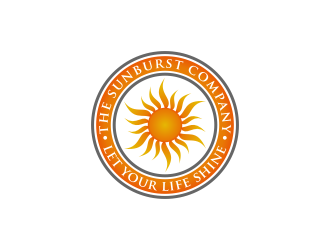 The Sunburst Company - Let Your Life Shine.  logo design by salis17