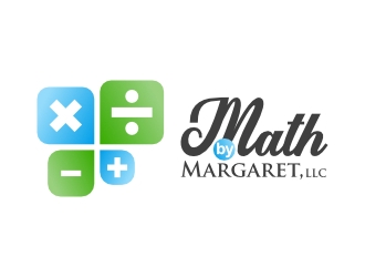 Math by Margaret LLC logo design by shikuru