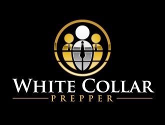 White Collar Prepper logo design by AamirKhan