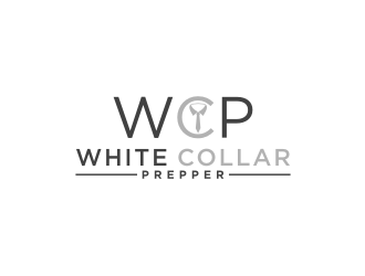 White Collar Prepper logo design by bricton