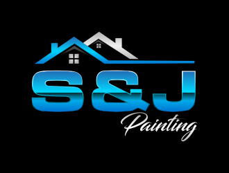 S&J Painting  logo design by sikas