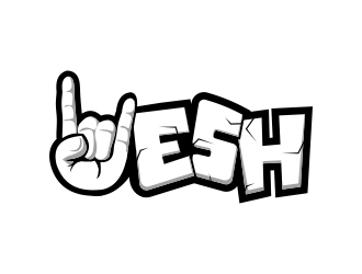 Hesh Skating logo design by rizuki