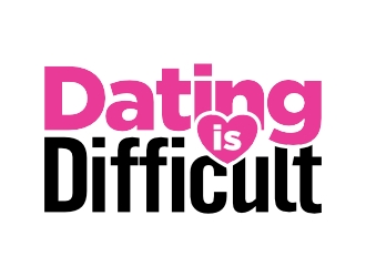 Dating Is Difficult logo design by shikuru