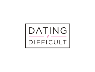 Dating Is Difficult logo design by carman