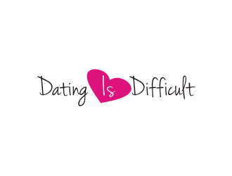 Dating Is Difficult logo design by rief