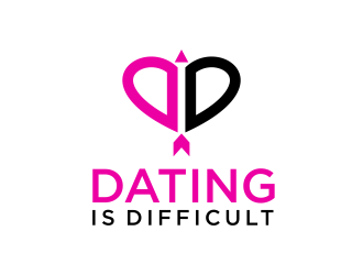 Dating Is Difficult logo design by scolessi
