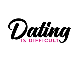 Dating Is Difficult logo design by AamirKhan