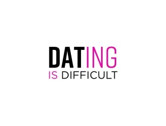 Dating Is Difficult logo design by Adundas