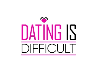 Dating Is Difficult logo design by nexgen