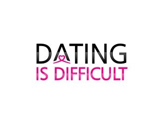 Dating Is Difficult logo design by Gopil
