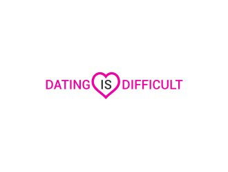 Dating Is Difficult logo design by hopee