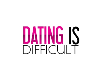 Dating Is Difficult logo design by deva