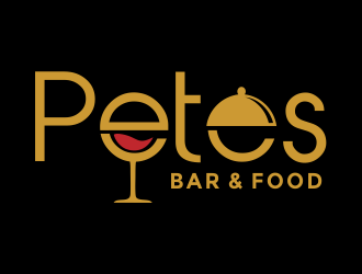 Petes Bar logo design by aldesign
