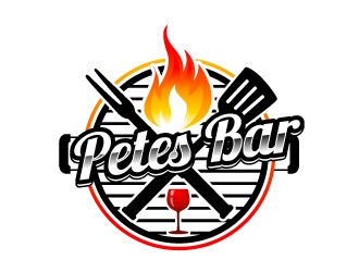 Petes Bar logo design by uttam