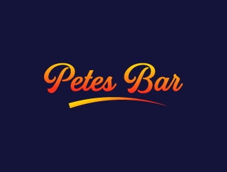 Petes Bar logo design by czars