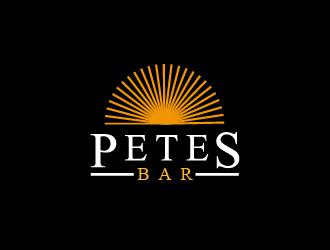 Petes Bar logo design by czars